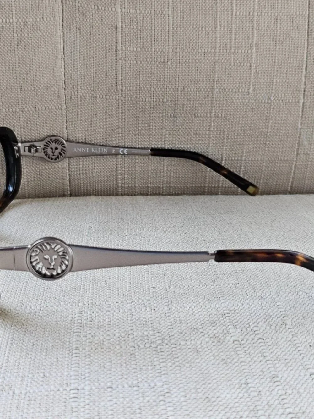 Anne Klein Women Eyeglasses Frame Brown Tortoise/Gunmetal Eyewear Glasses AK3155